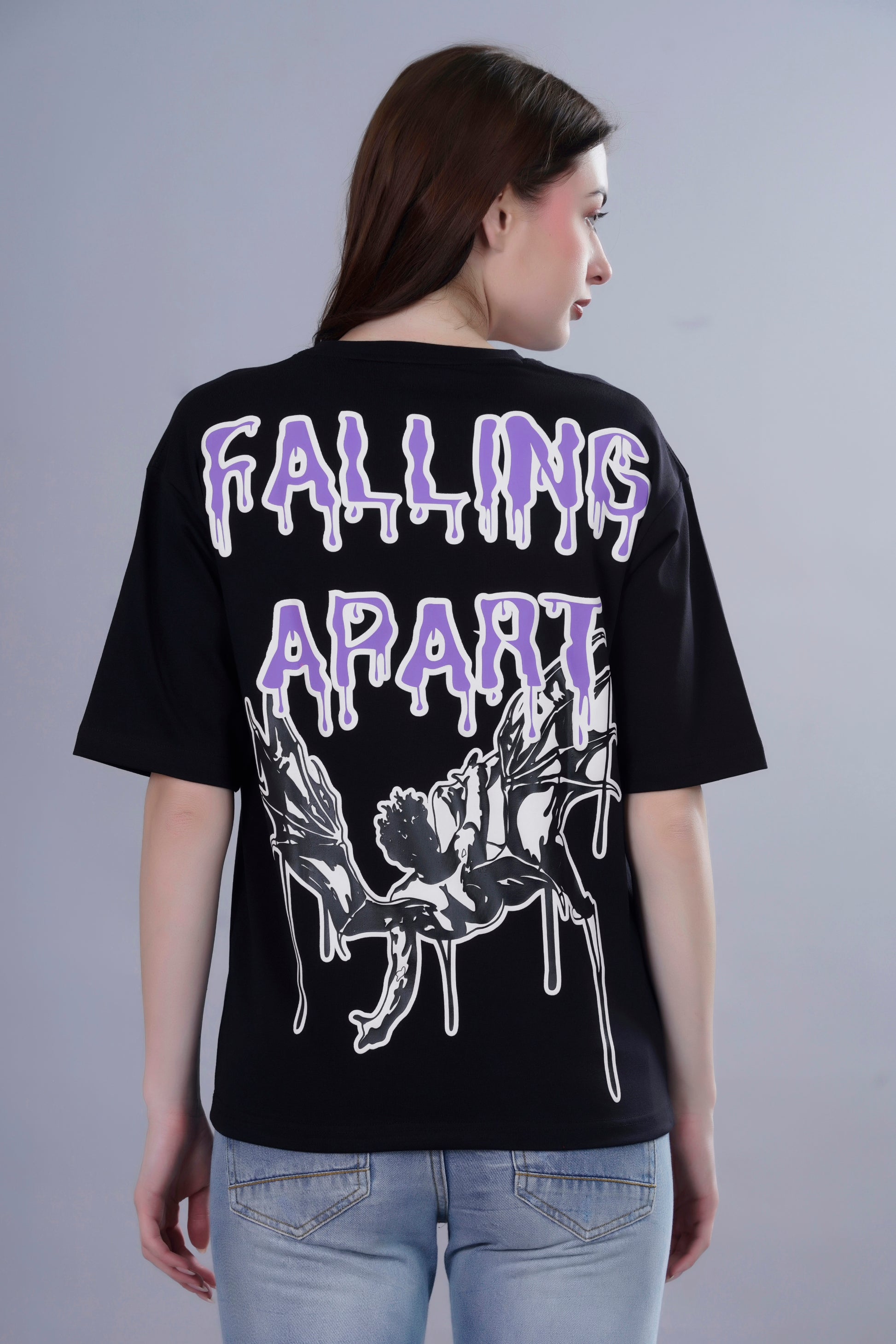 FALLING APART OVERSIZED TSHIRT - Fever Hunt