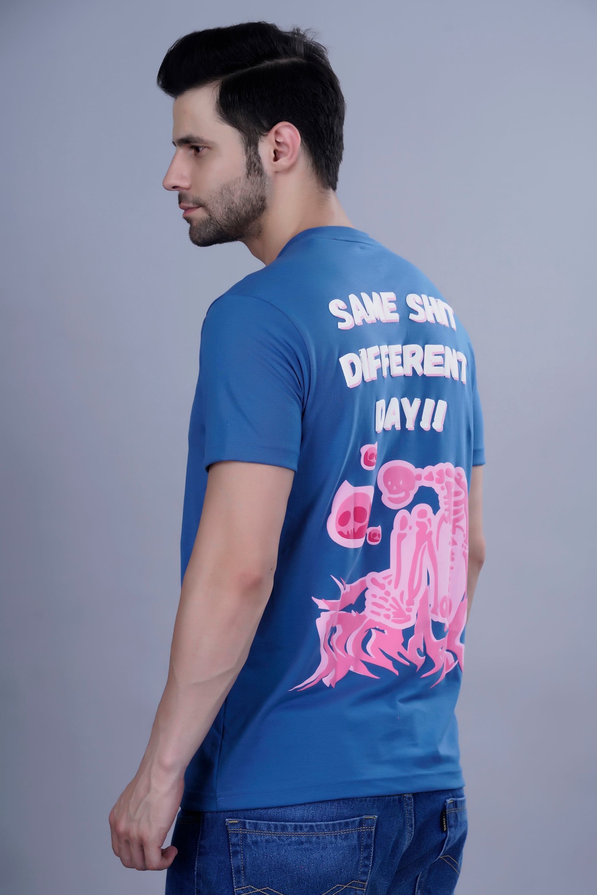 SAME SHIT DIFFERENT DAY REGULAR FIT TSHIRT - Fever Hunt