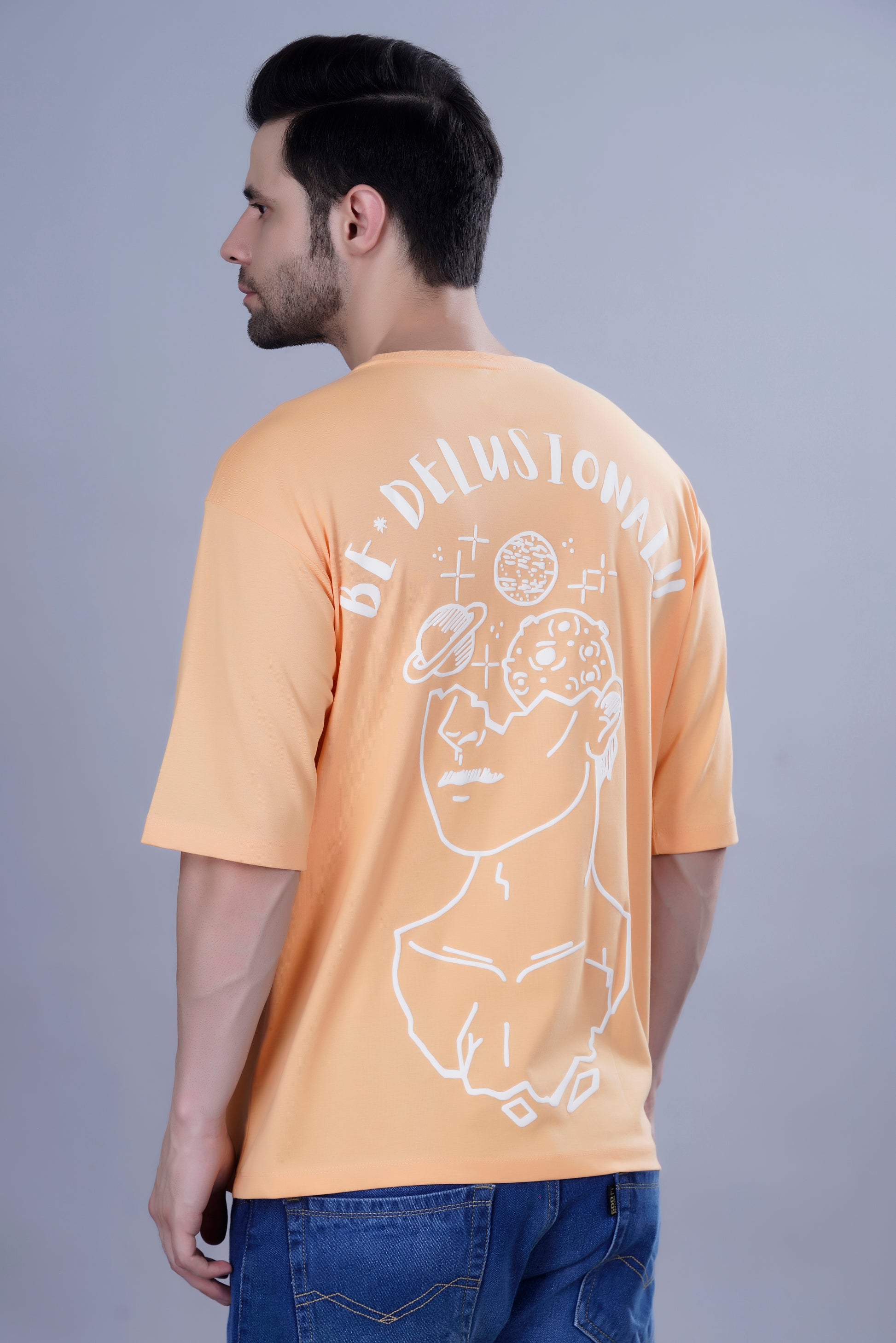 BE DELUSIONAL OVERSIZED TSHIRT - Fever Hunt